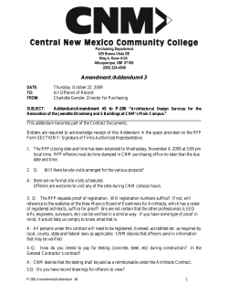 **Amendment #3