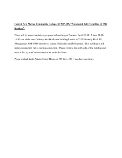 Pre-Proposal Meeting Announcement