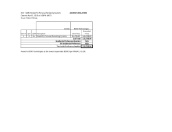Award Tabulation