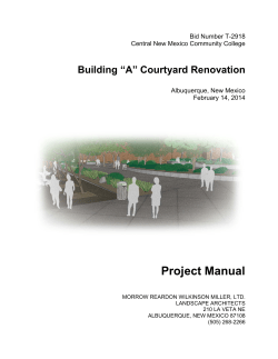 Project Manual