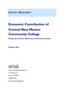 The Main Report