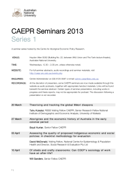 http://caepr.anu.edu.au/