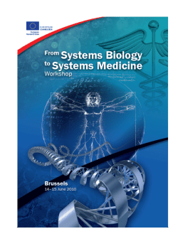 http://​ec.​europa.​eu/​research/​health/​pdf/​systems-medicine-workshop-report_​en.​pdf