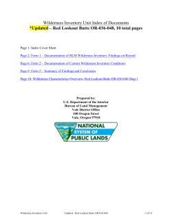 OR-036-048 Red Lookout Butte - Updated