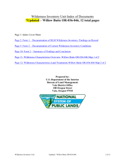 OR-036-046 Willow Butte - Updated