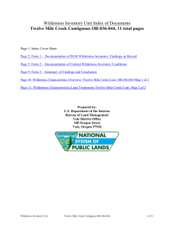 OR-036-044 Twelvemile Creek Contiguous - All