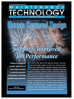 Human Centered Design Supports Improved Job Performance