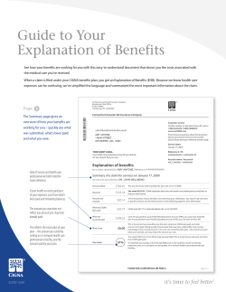 CIGNA Guide to Understanding Your EOB