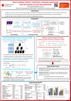 Multi-modal Spatio-temporal Pyramid Matching for 3D Human Action Recognition