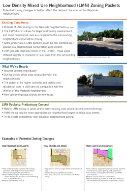 Land Use: LMN Pockets