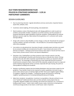 Participant Comments