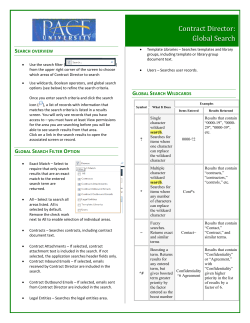 CD Search Tips