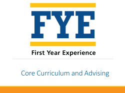Core Curriculum