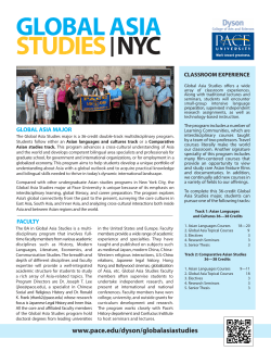 Global Asia Studies