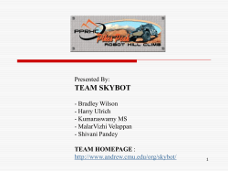 SkyBot Final Presentation