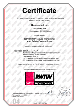Certificate Rev 3.0