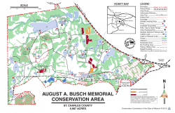 August A. Busch Memorial Conservation Area Dove Management Map