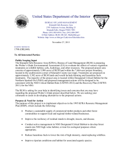 Scoping Letter