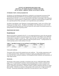 Finding of No Significant Impact,Decision Record