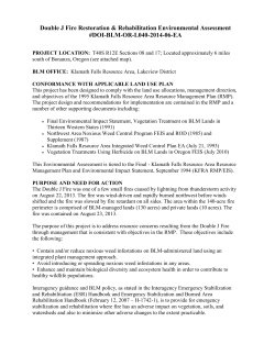 Environmental Assessment