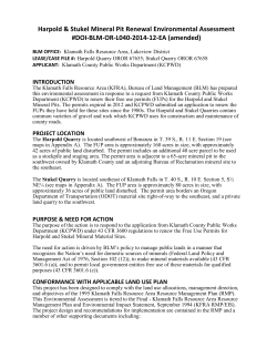 Environmental Assessment