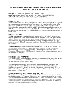 Environmental Assessment