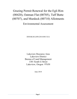 Environmental Assessment,Finding of No Significant Impact