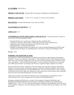 Environmental Assessment