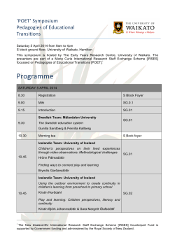 Programme
