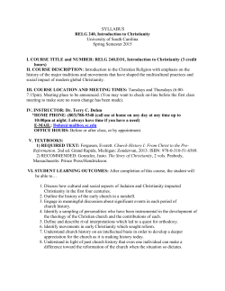 syllabus