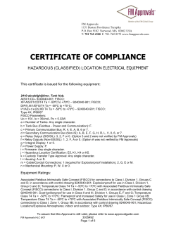 Ex-US FM3035492 Certificate of Compliance 2410