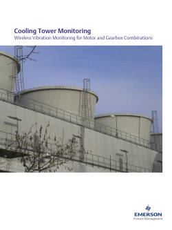 Wireless Vibration Monitoring for Cooling Towers