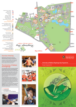 Kīngitanga Day 2013 Programme