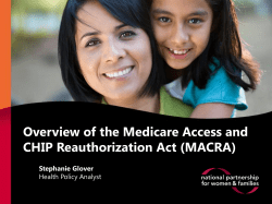 NPWF MACRA Webinar