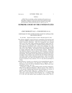 AT T Mobility v. Concepcion