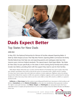 Dads Expect Better: Top States for New Dads