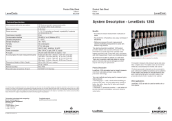 System Description: LevelDatic 120S