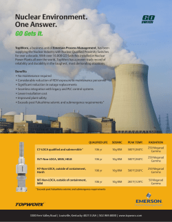 GO Switch Nuclear Environment Brochure