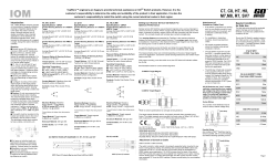 GO Switch C7, C8, H7, H8, M7, R7, SV7 IOM