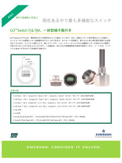 GO Switch 7J Brochure Japanese