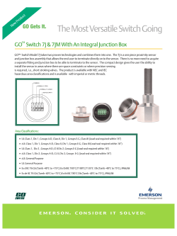 GO Switch 7J Brochure