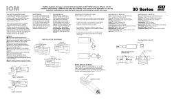 GO Switch 30 Series IOM