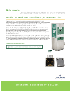 GO Switch 12 22 Borchure French