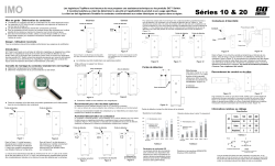 GO Switch 10 20 Series IOM French