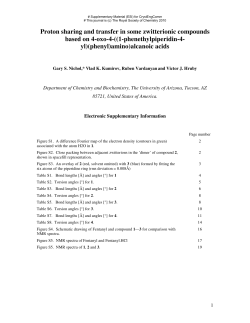 Proton Sharing and Transfer in Some Zwitteronic Compounds Based on 4-Oxo-4
