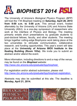 Click here to view the 2014 Biophest Program