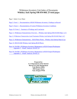 OR-034-068 Whiskey Jack Springs - All
