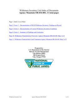 OR-034-001 Agency Mountain - All