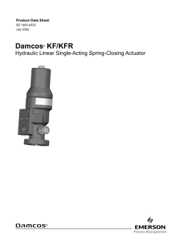 KF and KFR Data Sheet