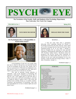Spring 2014 (Vol. 26, Issue 2)